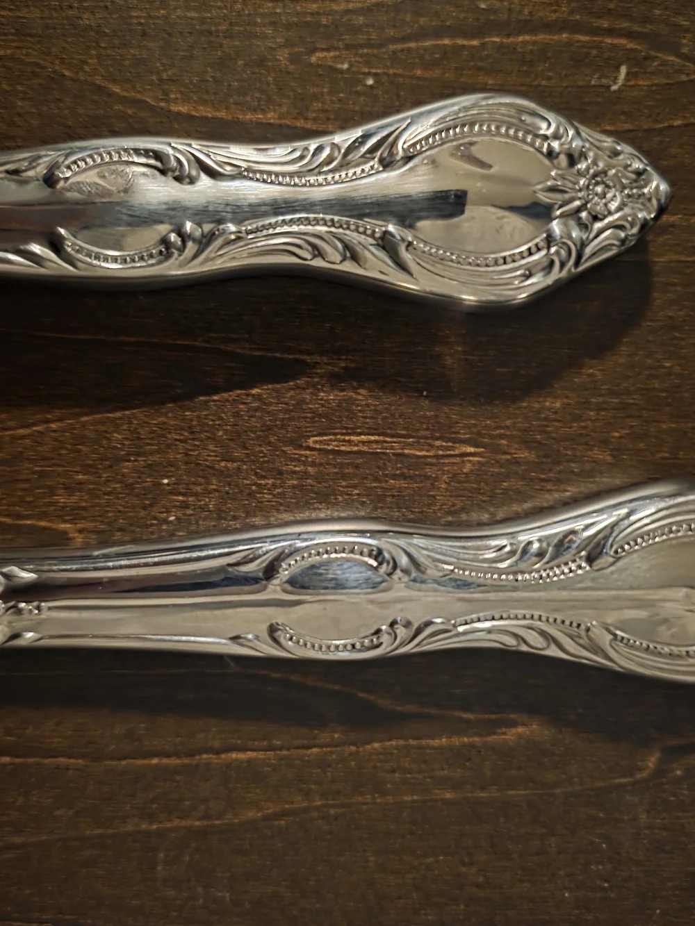 Princess House Stainless Carving Set - Silver Tone